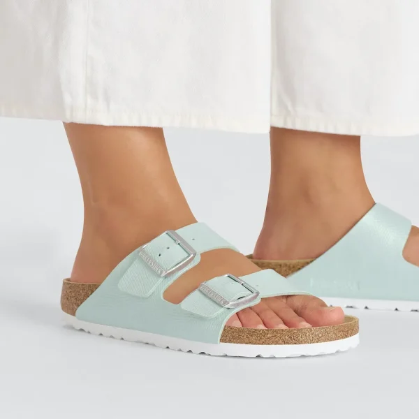 Arizona Birko-Flor Embossed Shiny Surf Green - Image 3