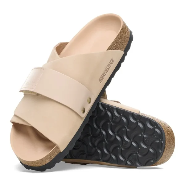 Kyoto Nubuck Leather New Beige - Image 4