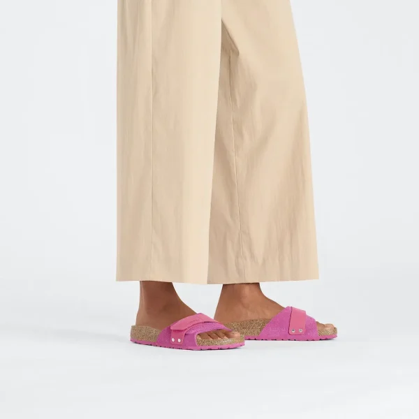 Oita Suede Leather Fuchsia Tulip - Image 2