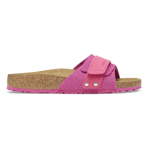 Oita Suede Leather Fuchsia Tulip - Image 7