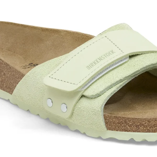 Oita Suede Leather Faded Lime - Image 8