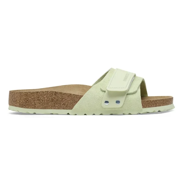 Oita Suede Leather Faded Lime - Image 7