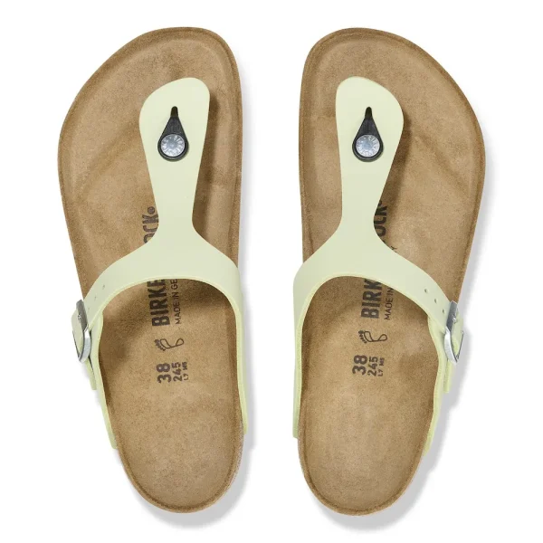 Gizeh Nubuck Leather Faded Lime - Image 5