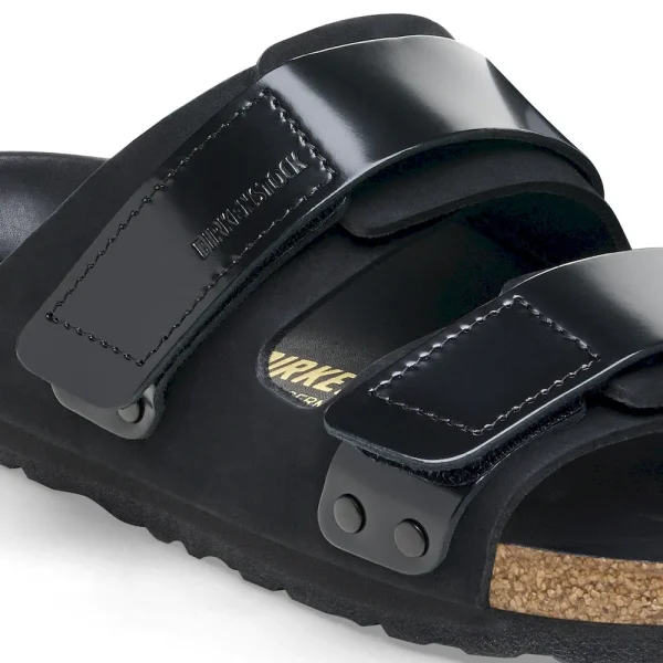 Uji Nubuck Leather High Shine Black - Image 8