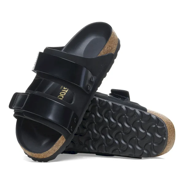 Uji Nubuck Leather High Shine Black - Image 4