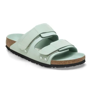 Uji Nubuck Leather Surf Green