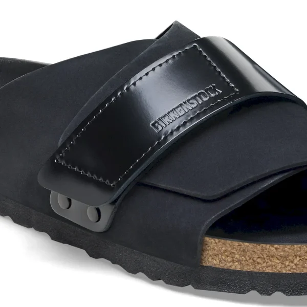 Kyoto Nubuck Leather Black - Image 8
