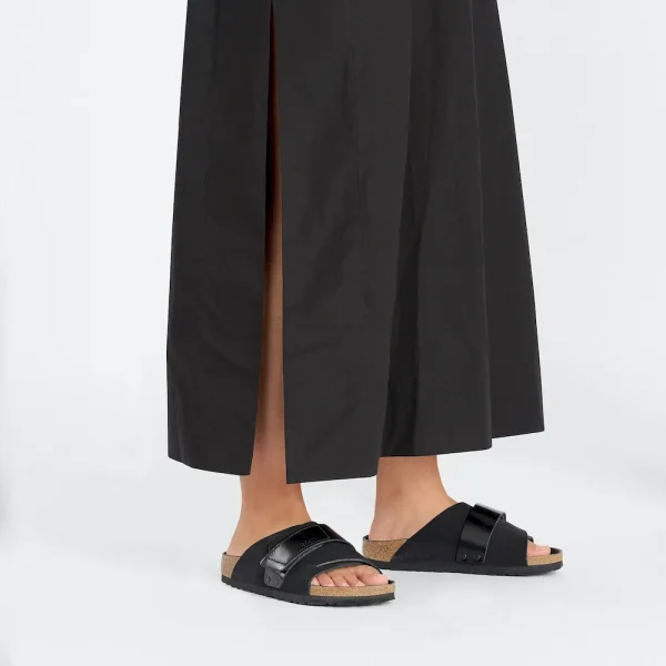 Kyoto Nubuck Leather Black - Image 2