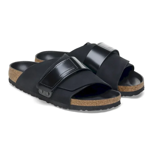Kyoto Nubuck Leather Black - Image 6