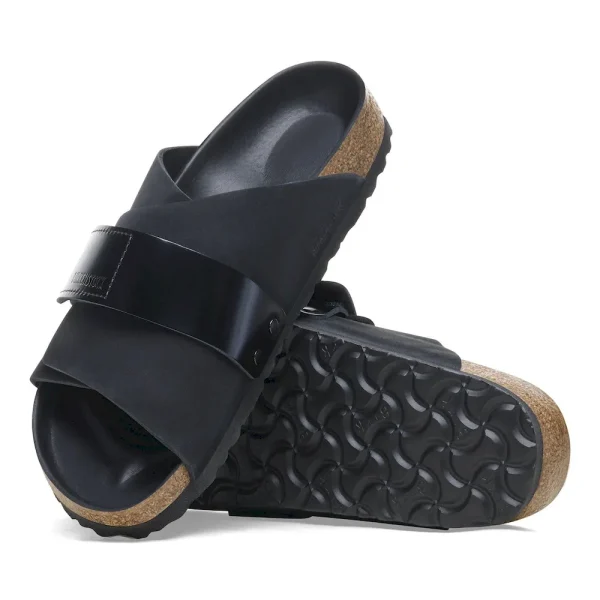 Kyoto Nubuck Leather Black - Image 4