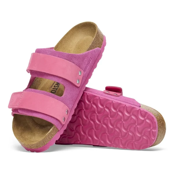 Uji Nubuck-Suede Leather Fuchsia Tulip - Image 4