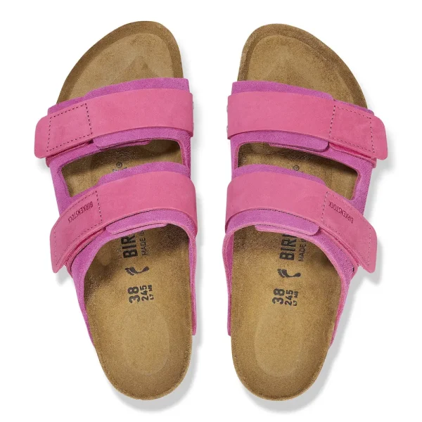 Uji Nubuck-Suede Leather Fuchsia Tulip - Image 5