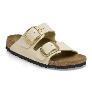 Arizona Big Buckle Nubuck Leather Ecru