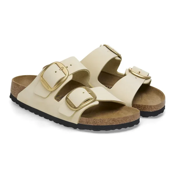 Arizona Big Buckle Nubuck Leather Ecru - Image 6