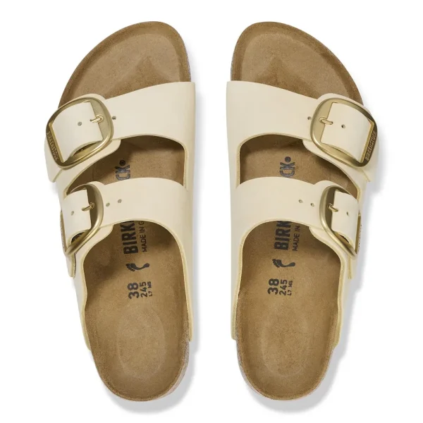Arizona Big Buckle Nubuck Leather Ecru - Image 5