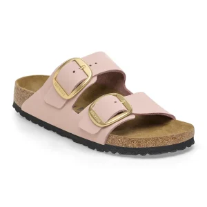 Arizona Big Buckle Nubuck Leather Soft Pink