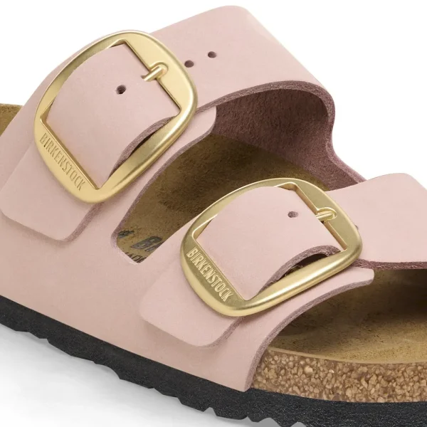 Arizona Big Buckle Nubuck Leather Soft Pink - Image 8