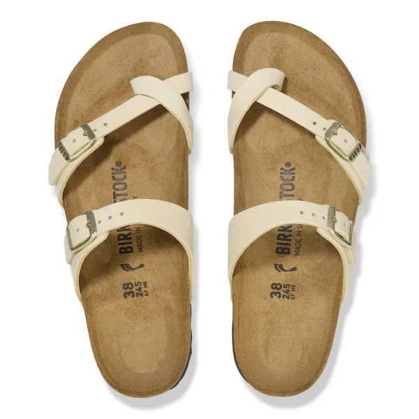 Mayari Nubuck Leather Ecru - Image 5