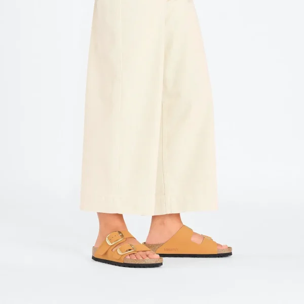 Arizona Big Buckle Nubuck Leather Burnt Orange - Image 2