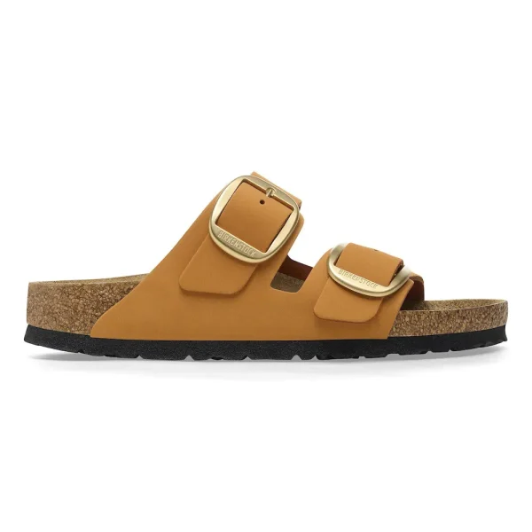 Arizona Big Buckle Nubuck Leather Burnt Orange - Image 7