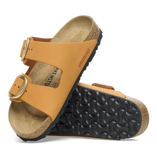 Arizona Big Buckle Nubuck Leather Burnt Orange - Image 4