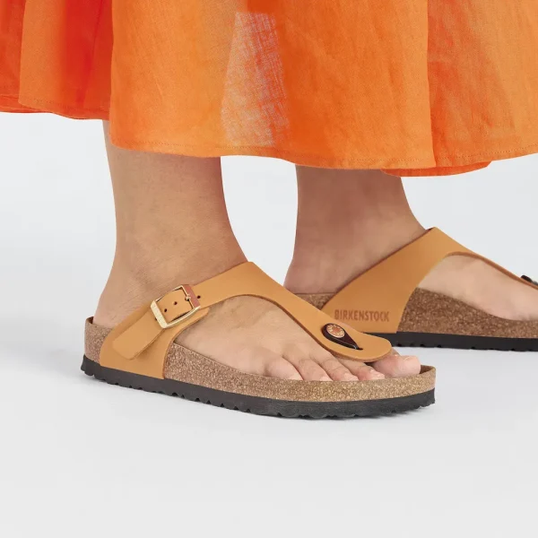 Gizeh Nubuck Leather Burnt Orange - Image 3