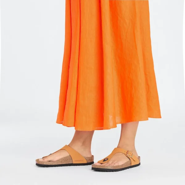 Gizeh Nubuck Leather Burnt Orange - Image 2