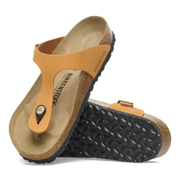 Gizeh Nubuck Leather Burnt Orange - Image 4