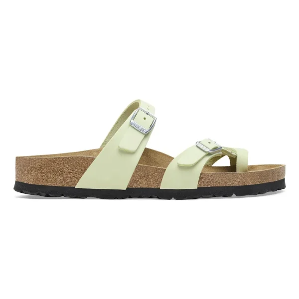 Mayari Nubuck Leather Faded Lime - Image 6