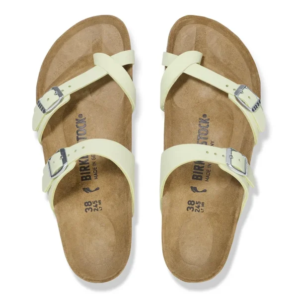 Mayari Nubuck Leather Faded Lime - Image 4