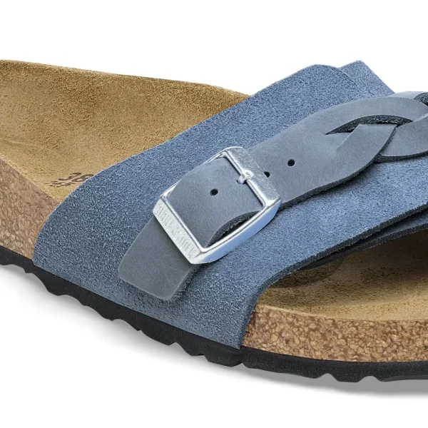 Oita Braided Suede Leather Elemental Blue - Image 8