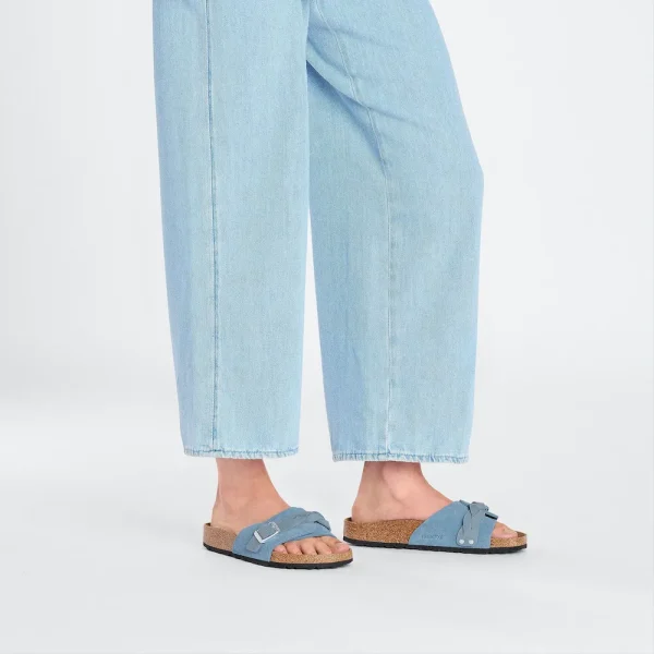 Oita Braided Suede Leather Elemental Blue - Image 2