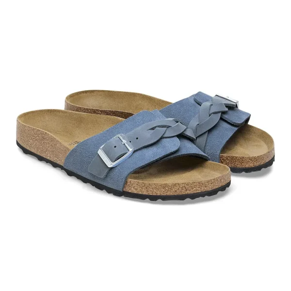 Oita Braided Suede Leather Elemental Blue - Image 6