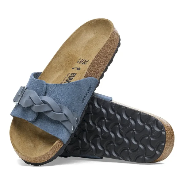 Oita Braided Suede Leather Elemental Blue - Image 4