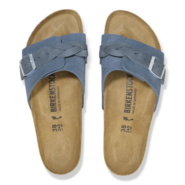Oita Braided Suede Leather Elemental Blue - Image 5