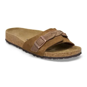 Oita Braided Suede Leather Mink