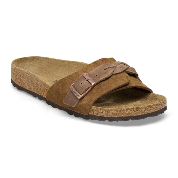 Oita Braided Suede Leather Mink