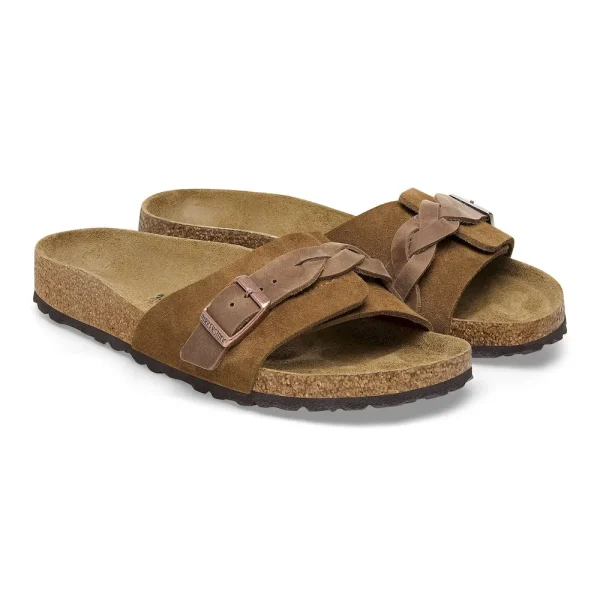 Oita Braided Suede Leather Mink - Image 6