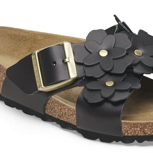 Siena Flowers Leather Black - Image 8