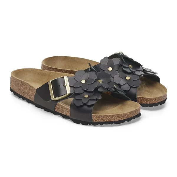 Siena Flowers Leather Black - Image 6