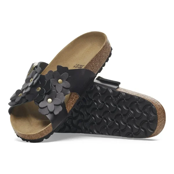 Siena Flowers Leather Black - Image 4