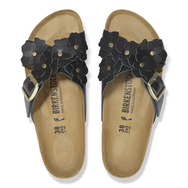 Siena Flowers Leather Black - Image 5