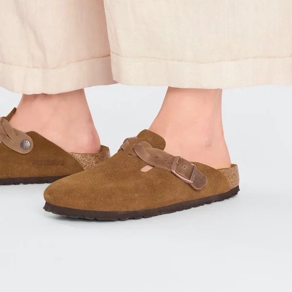 Boston Braided Suede Leather Mink - Image 3