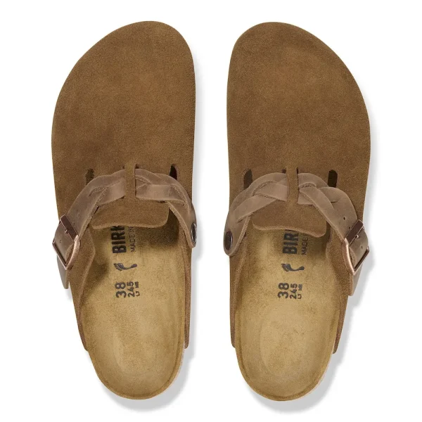 Boston Braided Suede Leather Mink - Image 5