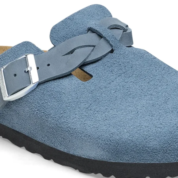 Boston Braided Suede Leather Elemental Blue - Image 8