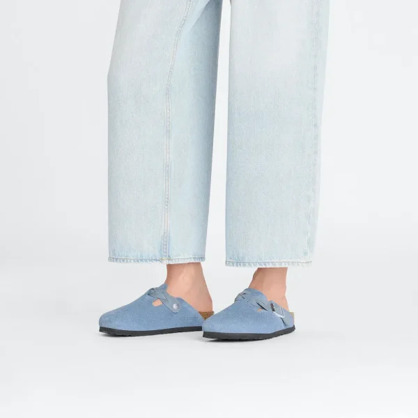Boston Braided Suede Leather Elemental Blue - Image 2