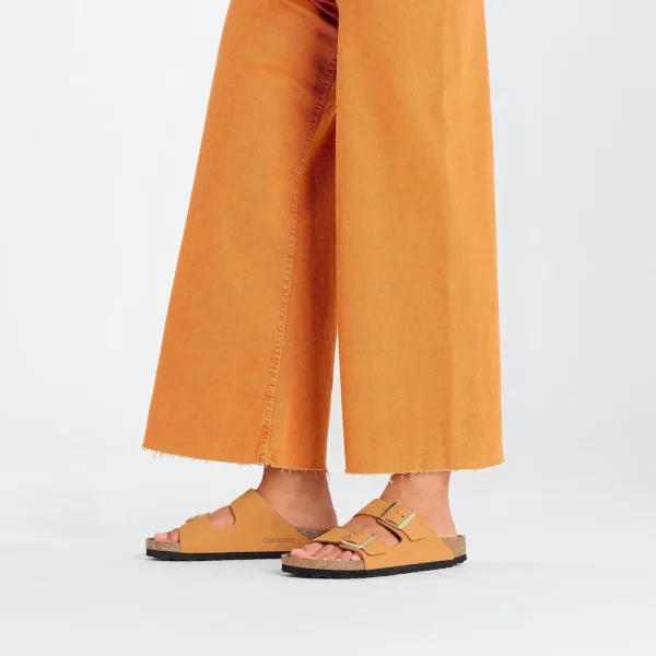 Arizona Nubuck Leather Burnt Orange - Image 2