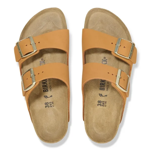 Arizona Nubuck Leather Burnt Orange - Image 5