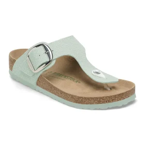 Gizeh Vegan Big Buckle Textile Canvas Surf Green