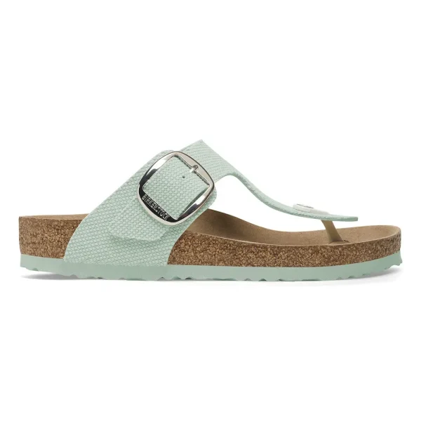 Gizeh Vegan Big Buckle Textile Canvas Surf Green - Image 7